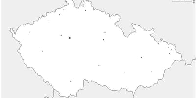 Pusta mapa Czech
